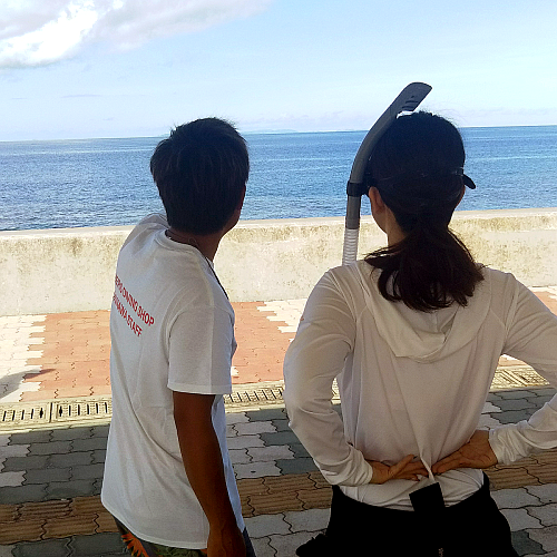 �I�[�v���E�H�[�^�[�_�C�o�[�u�K�̃_�C�r���O�|�C���g�����̎ʐ^