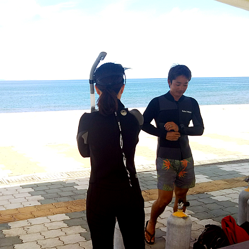 �V���m�[�P�����O�����鏀�����o�����ʐ^